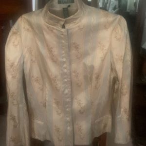 Vintage Rslp Lauren silk coat
